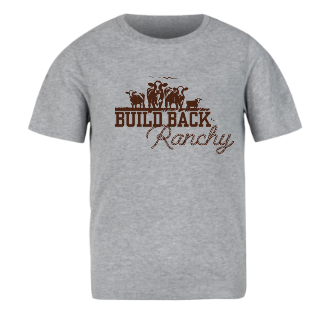 Build Back Ranchy Kids Tee
