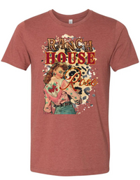Ranch House Rose Tee