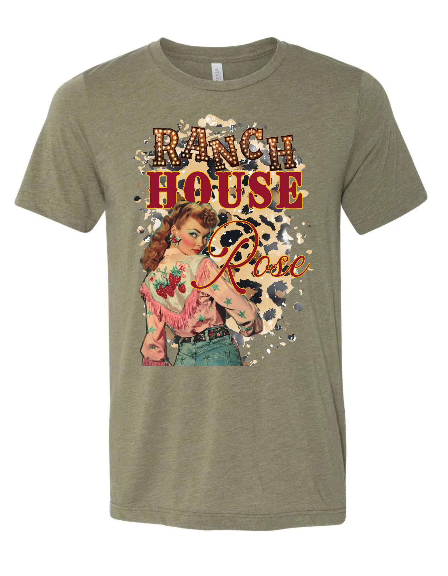 Ranch House Rose Tee
