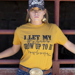 Load image into Gallery viewer, Cowboy Babies Mustard Tee

