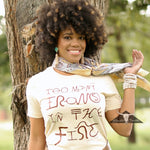 Load image into Gallery viewer, Too Many Irons T-Shirt Cream, Benita Ceceille
